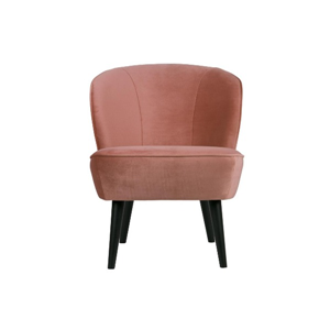 Sara fauteuil oud roze