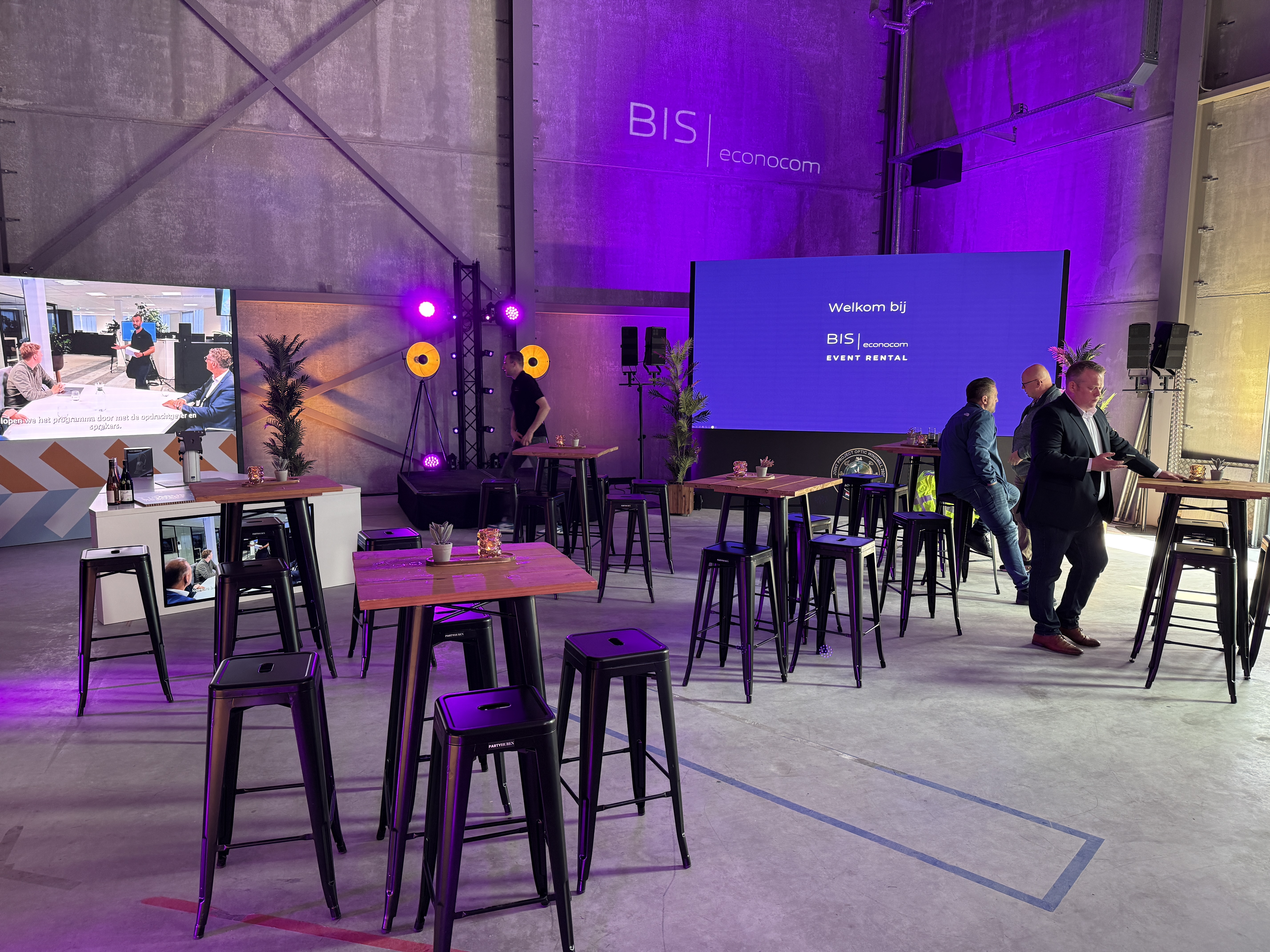 Professioneel evenement met maatwerk
